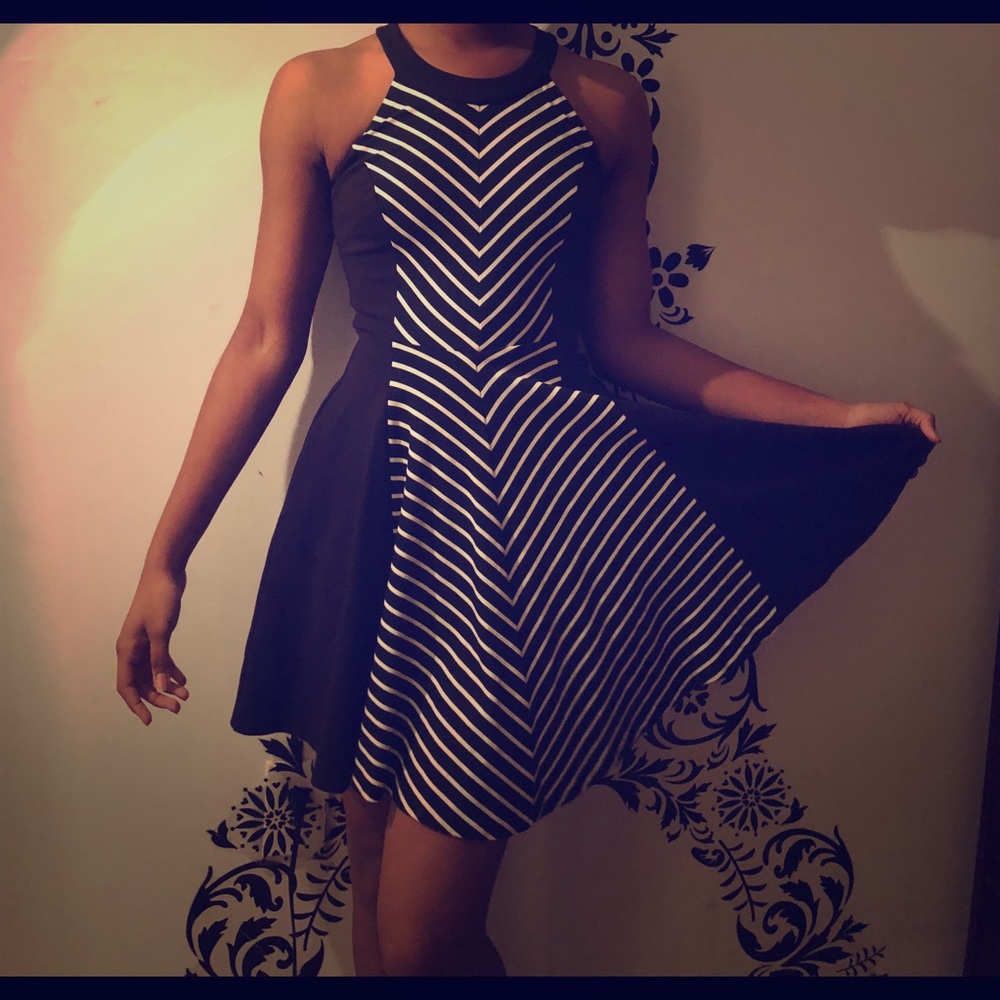 XOXO Fit n’ Flare Skater Dress